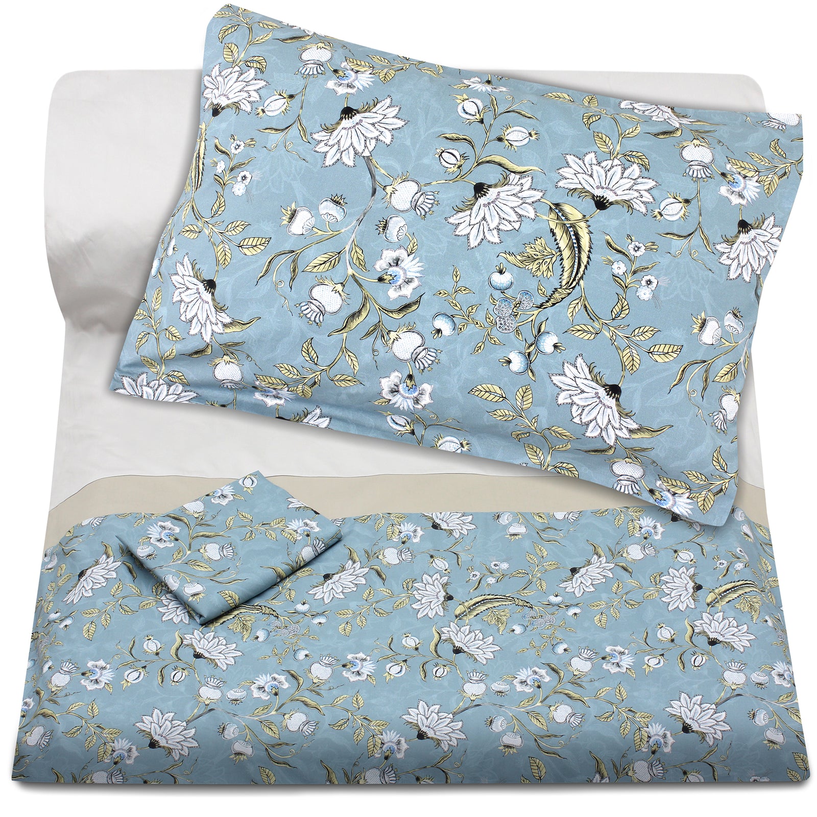 Blue Willow Duvet + Pillowcases