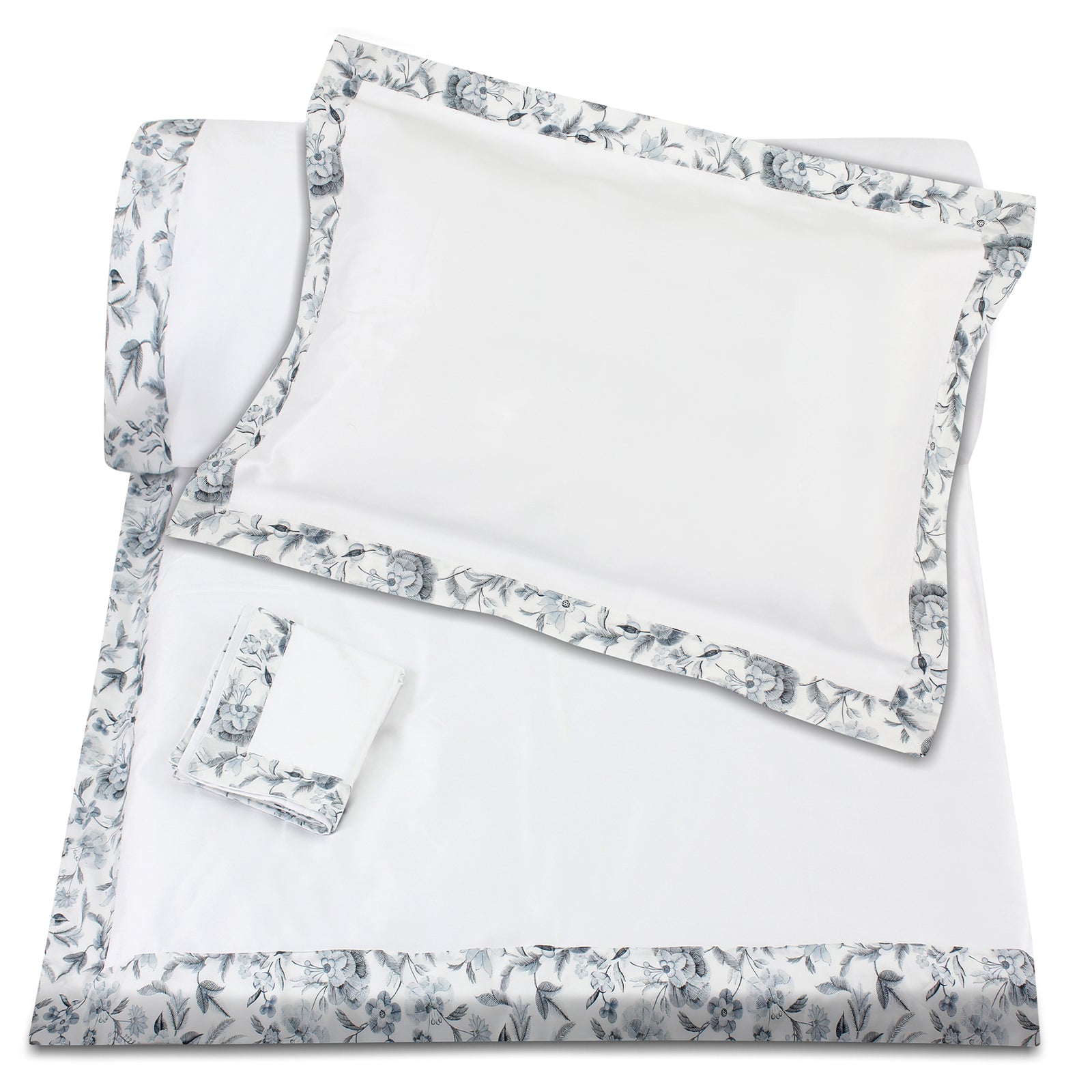 Grey Aasha Duvet + Pillowcases (600 TC)