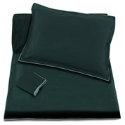 Dark Teal Duvet With Blue Piping Duvet + Pillowcases (600 TC)
