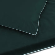 Dark Teal Duvet With Blue Piping Duvet + Pillowcases (600 TC)