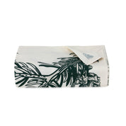 Winter Garden Green Linen Tablecloth