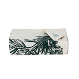 Winter Garden Green Linen Tablecloth
