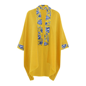 Beach Cardigan Yellow Flower