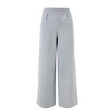 Ice Blue Wide Leg Jogger