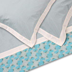 Groovy Blue Sheet + Pillowcases