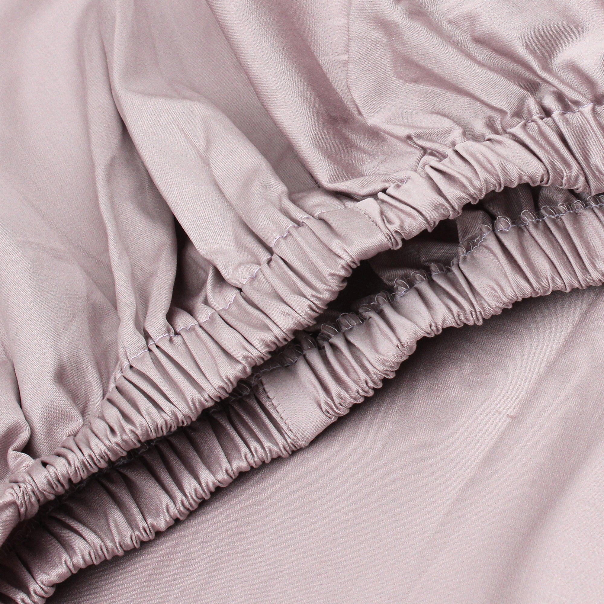 Dark Lilac Fitted Sheet + Pillowcases (600 TC)