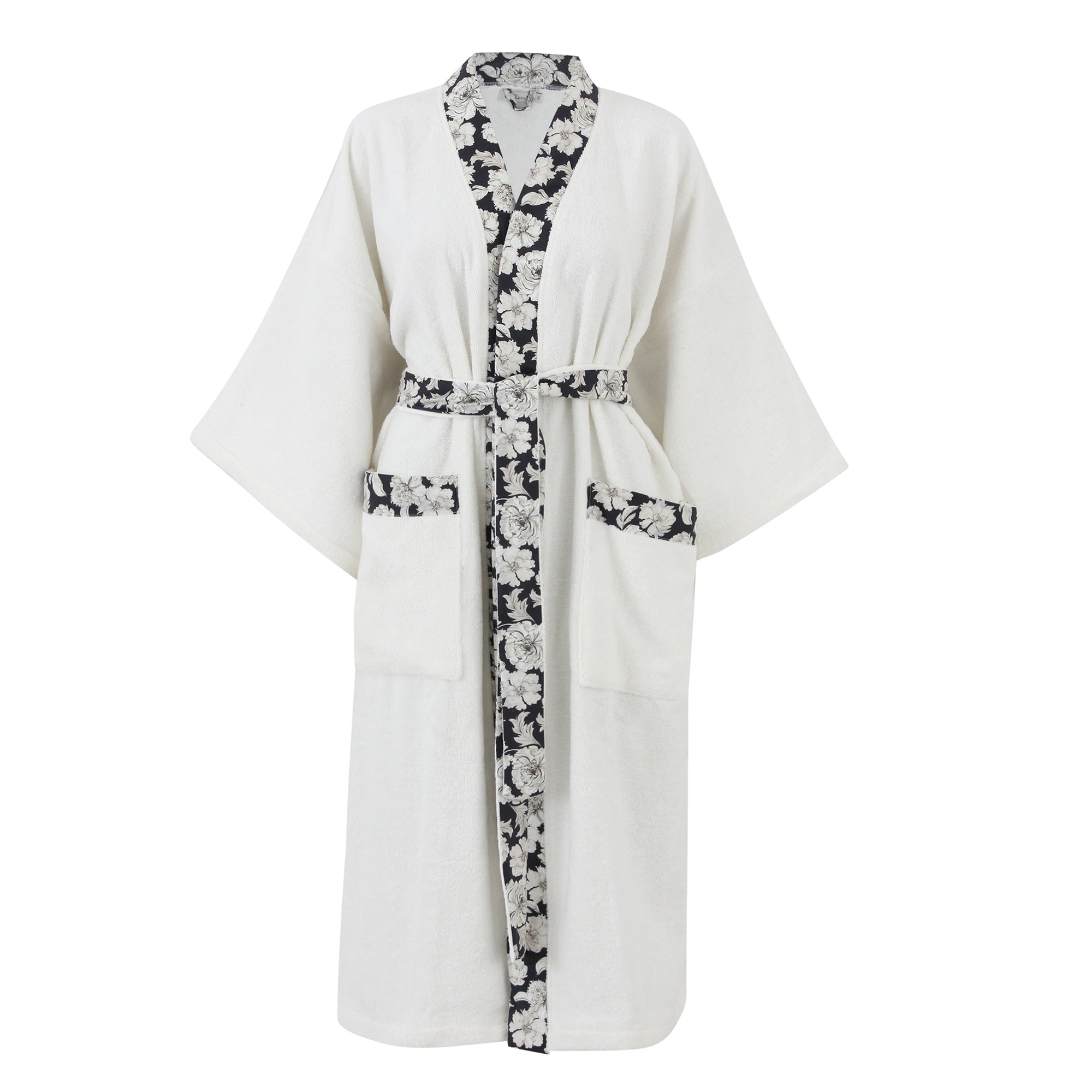 Black Roses Bathrobe