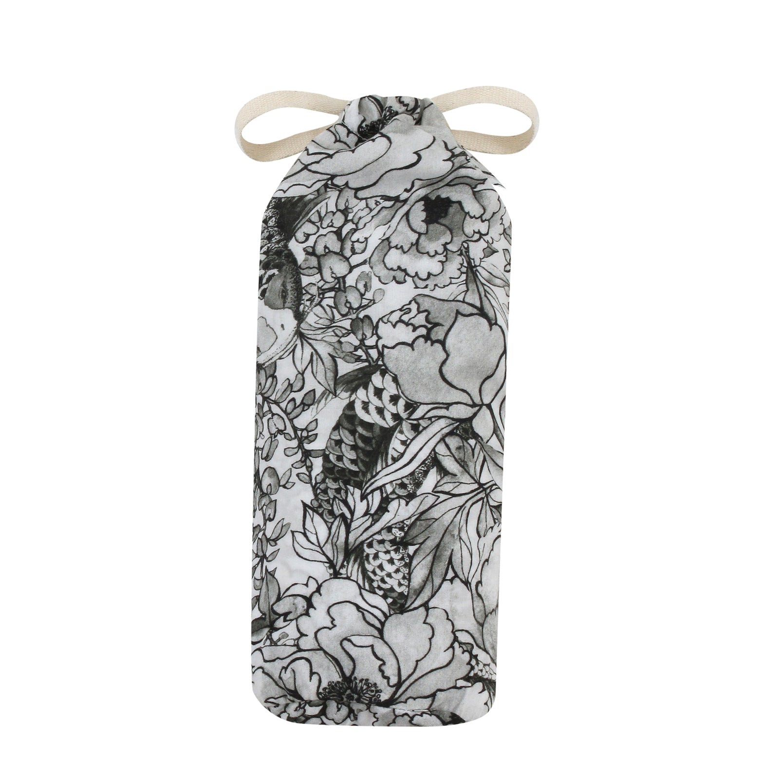 Grey Tropical Pool Printed Bottoms