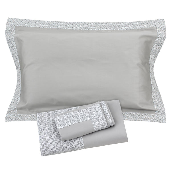 Grey Horus Sheet + Pillowcases (600 TC)