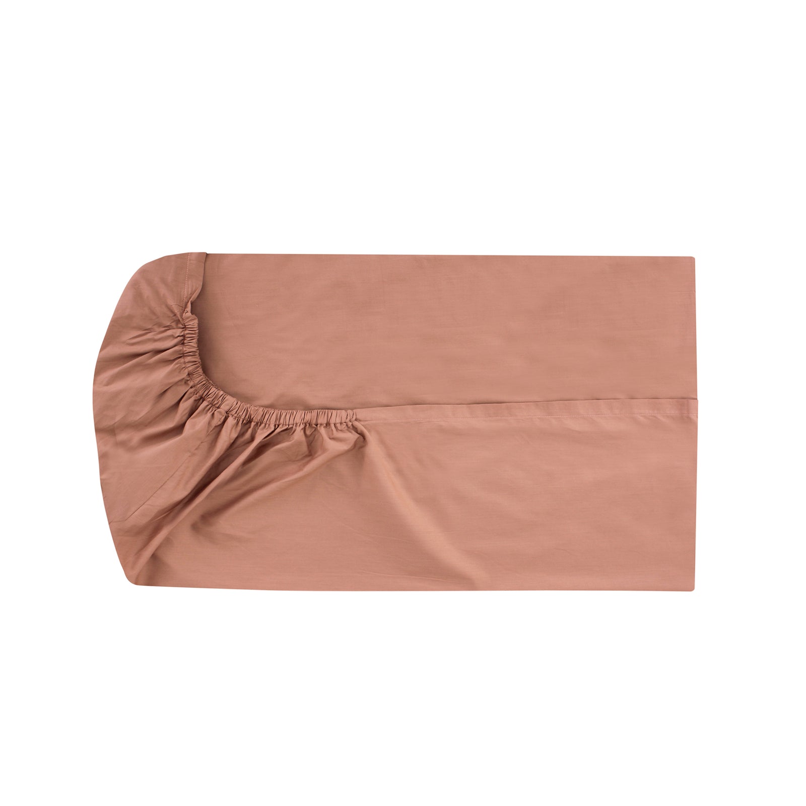 Mocha Fitted Sheet + Pillowcases (350 TC)