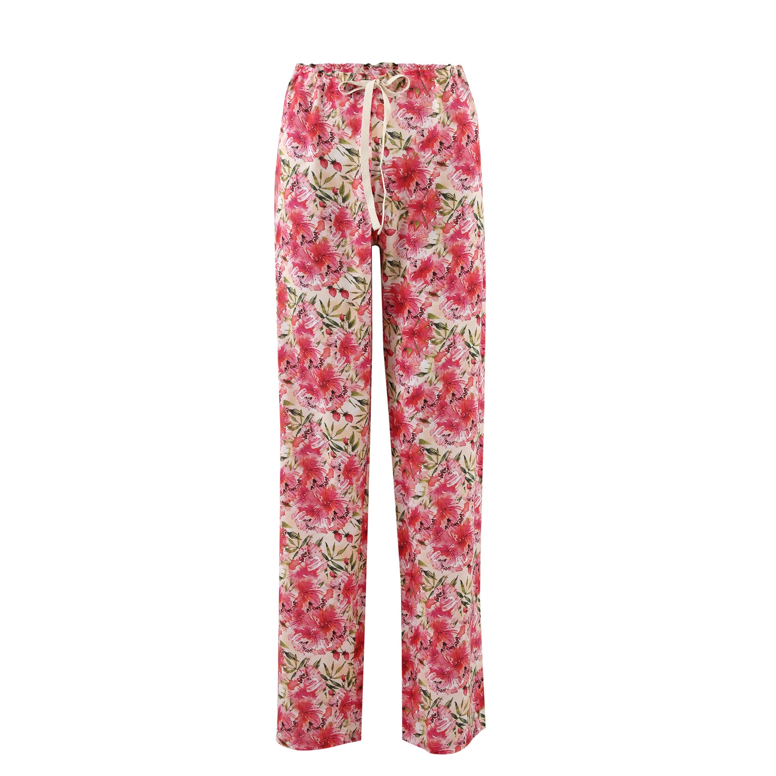 Pink Roses Printed Bottoms