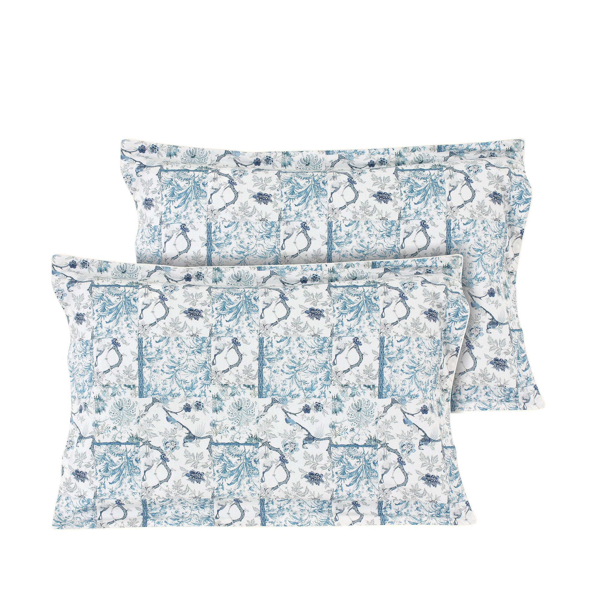 Peacock Pillowcases, Set of 2 (400 TC)