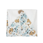 Happy Sharks Hooded Kids Towel (3-5Y)