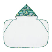 Green Rainbows Hooded Kids Towel (3-5Y)