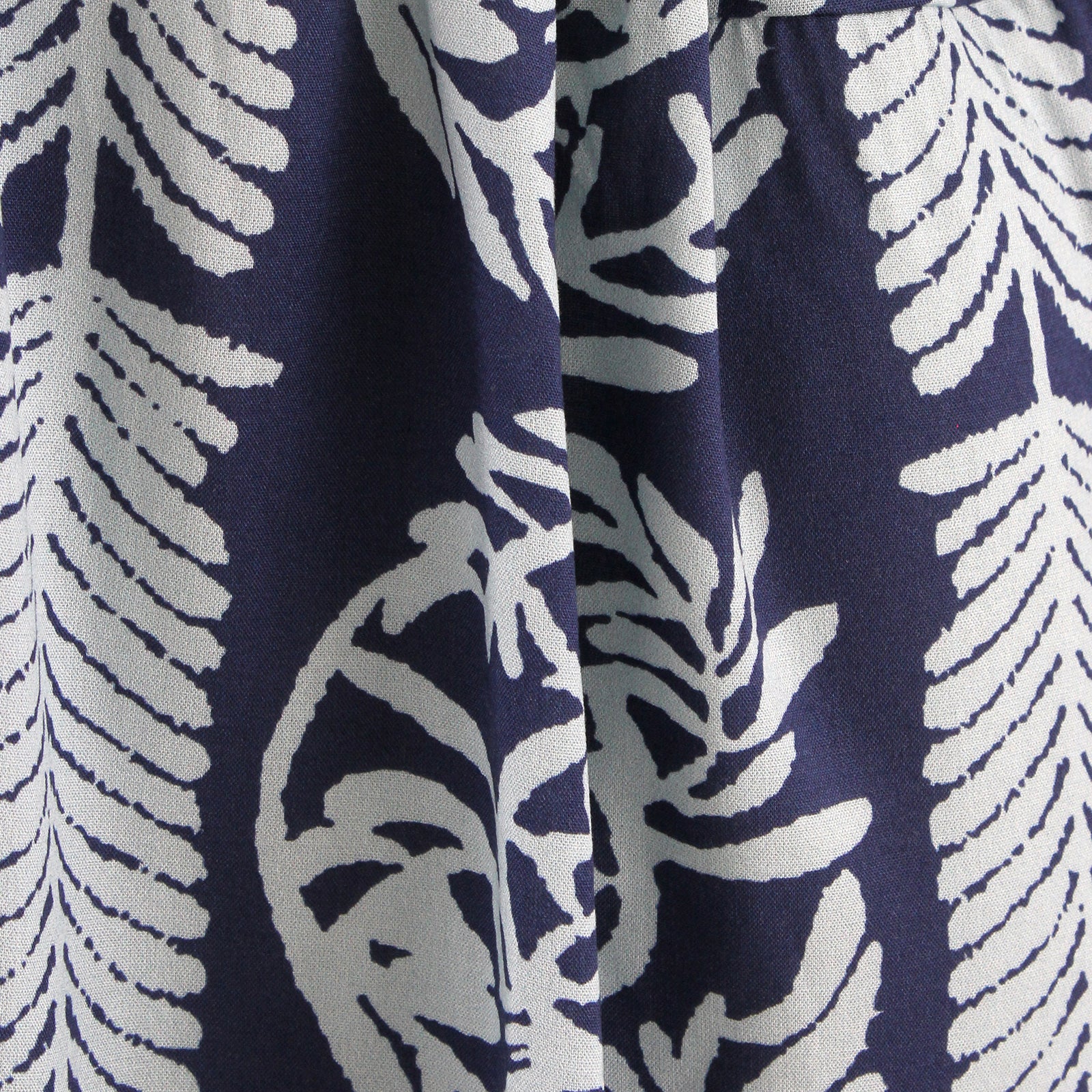 Blue lris Tie Front Dress