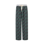 Noir Floral Pyjama Pants