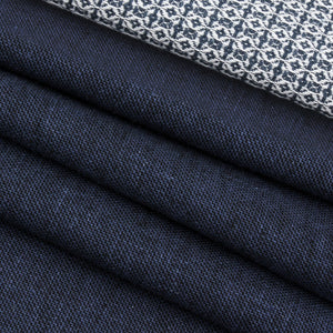 Dark Blue Layali Open Kaftan