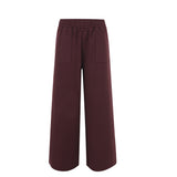 Merlot Alma Wide Leg Jogger