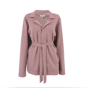 Dusty Rose Alma Belted Cardigan