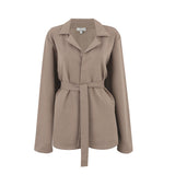 Chestnut Alma Belted Cardigan