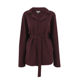 Dusty Rose Alma Belted Cardigan