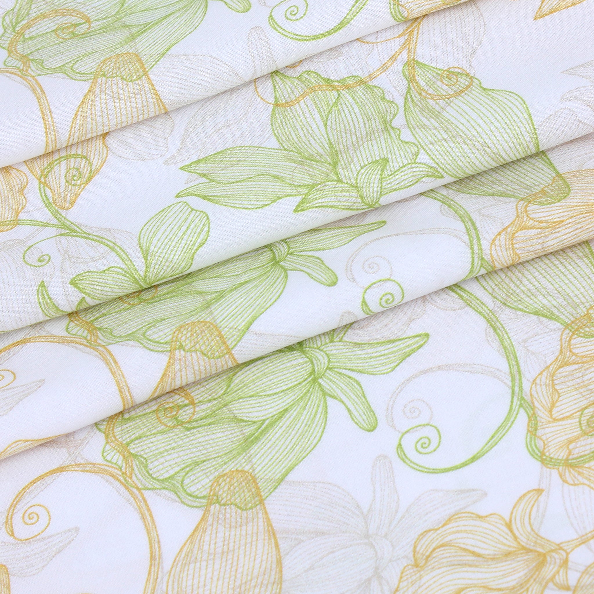 Garden Glow Silky Viscose Pyjama Set