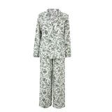 Forest Green Vines Warm Cotton Pyjama Set