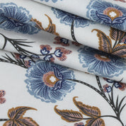 Blue Meadow Warm Cotton Pyjama Set