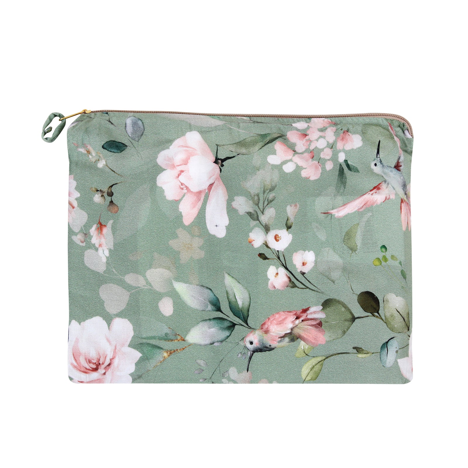 Pink Hummingbird Classic Cotton Kimono