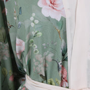 Pink Hummingbird Classic Cotton Kimono