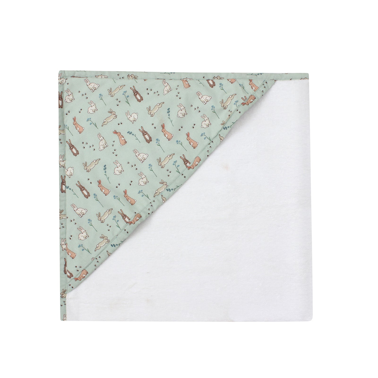 Blue Bunnies Hooded Baby Towel (0-2Y)