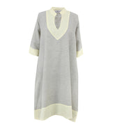 Pistachio/Lime Linen Kaftan