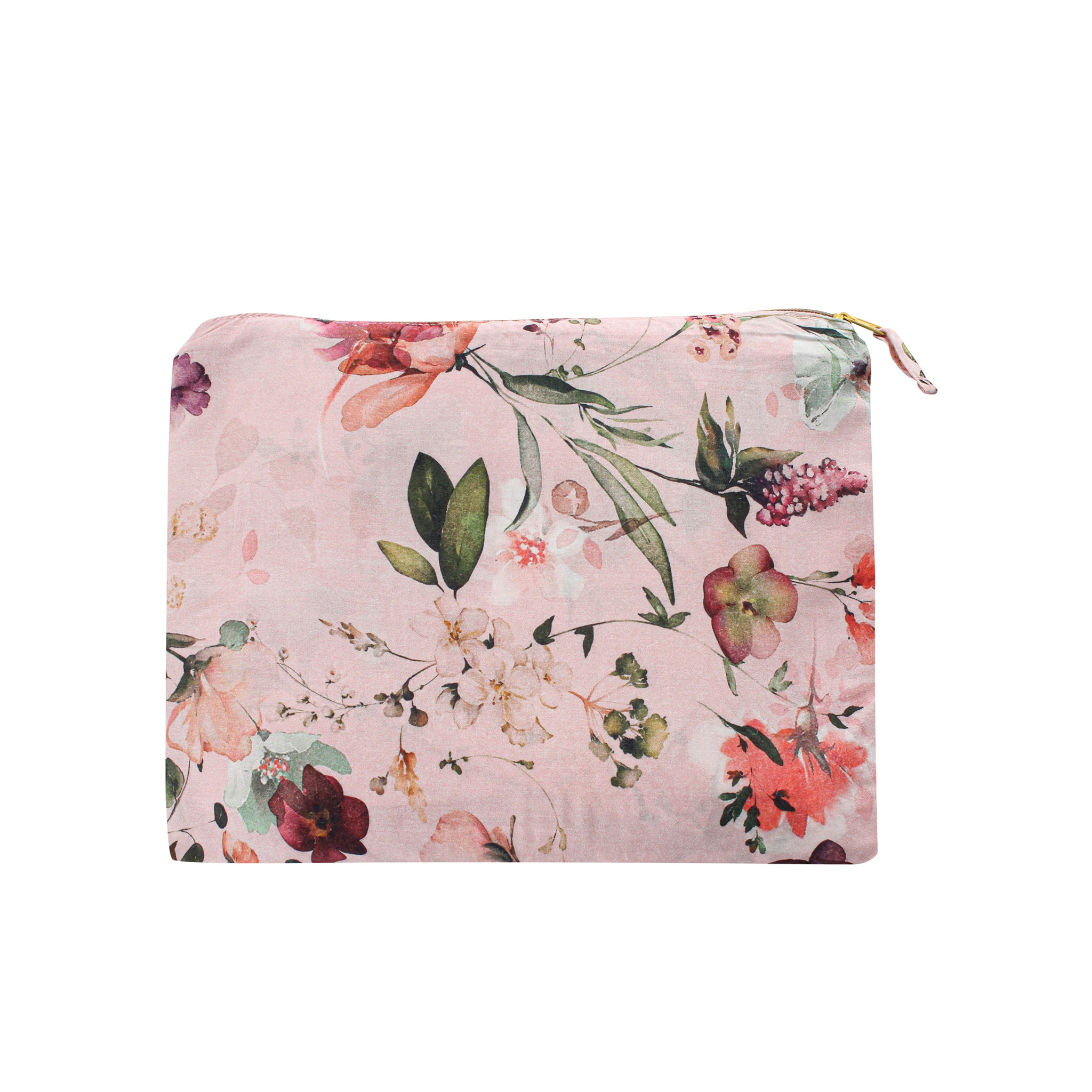 Aquarelle Flowers Classic Cotton Kimono