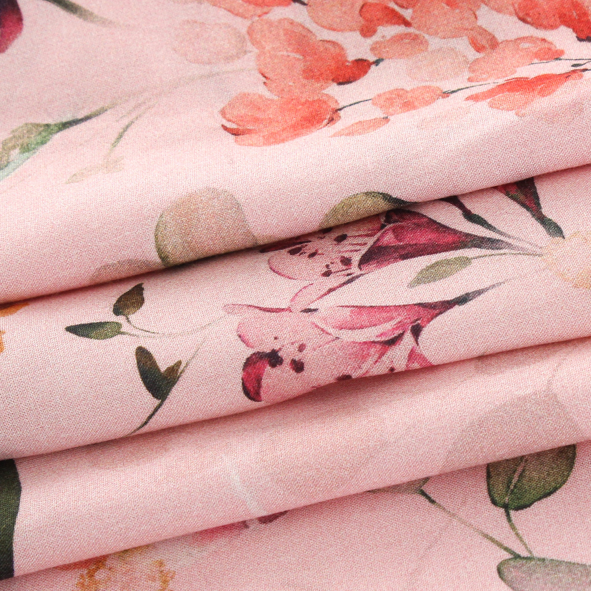 Aquarelle Flowers Classic Cotton Kimono