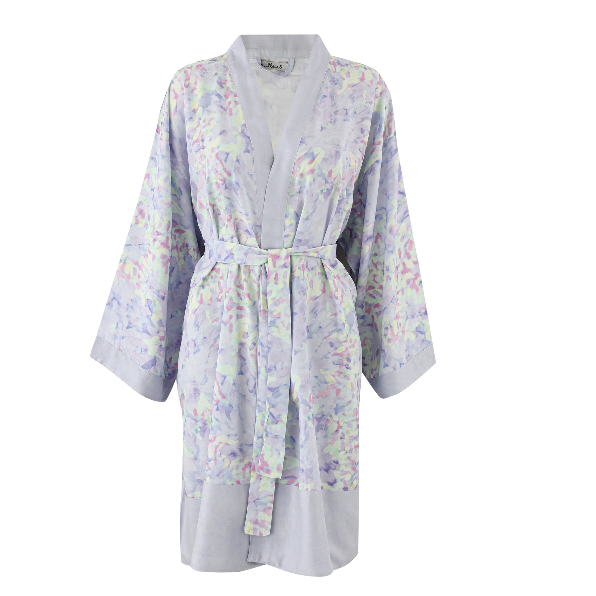 Lilac Petal Short Kimono