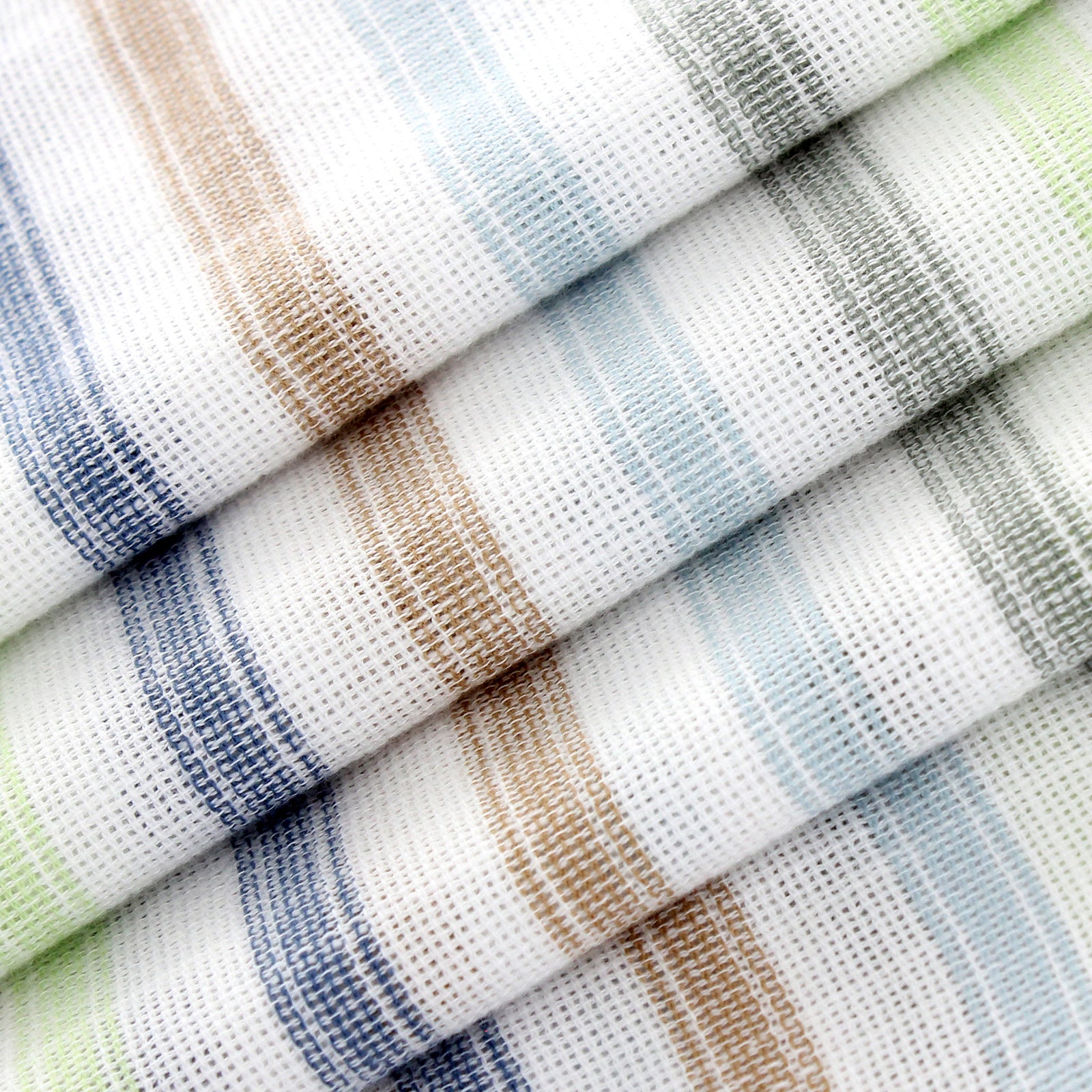 Green/Blue Stripe Coverup