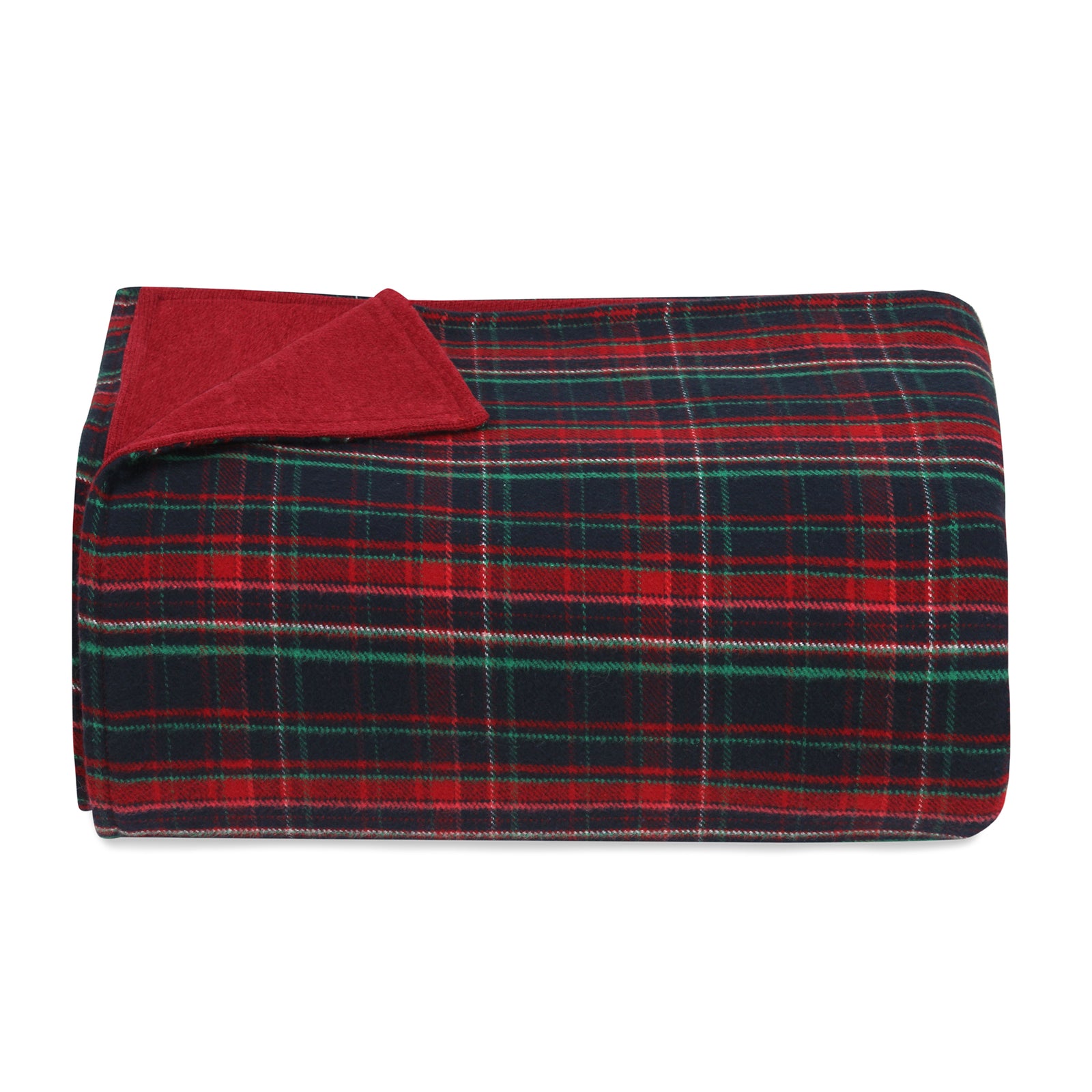 Christmas Check Throw Blanket
