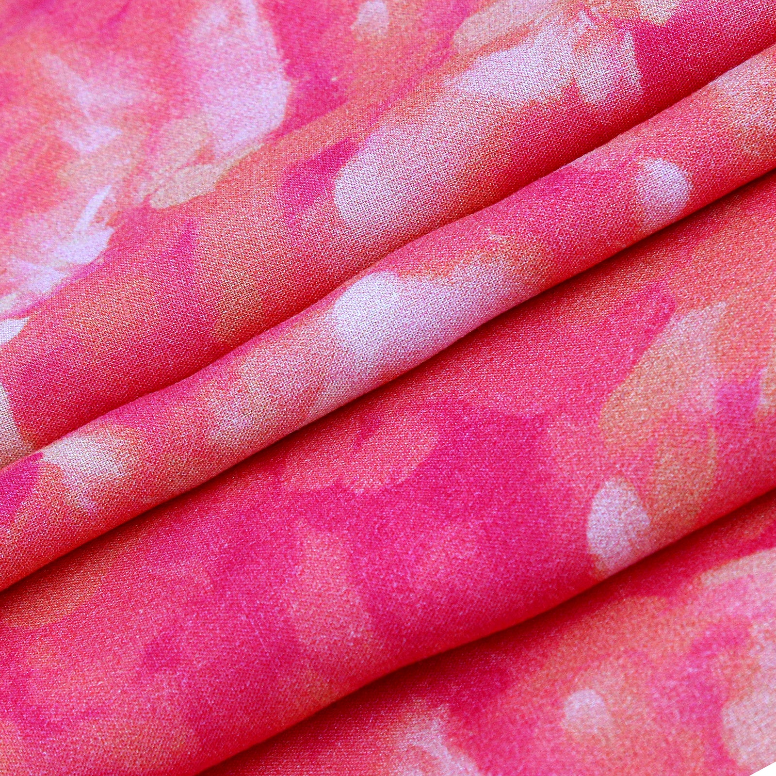 Pink Petal Strokes Short Set