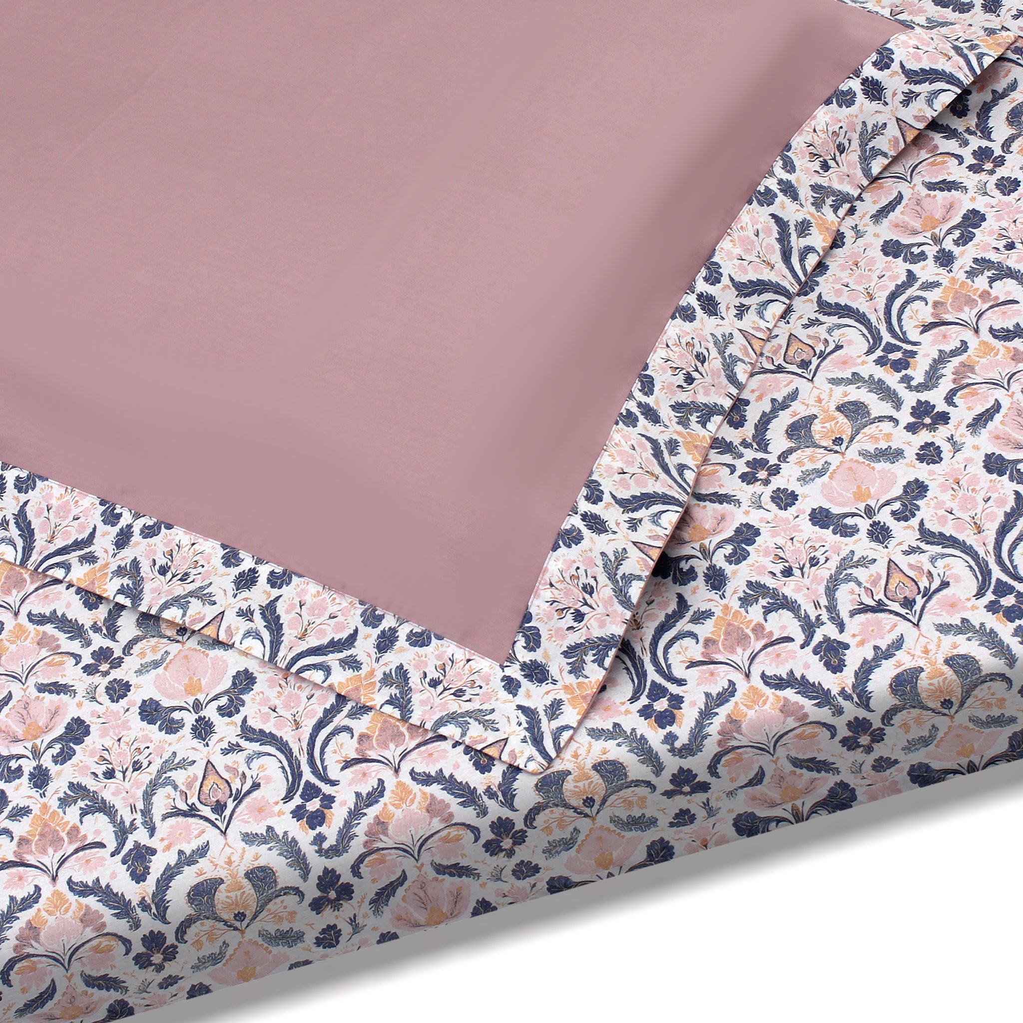 Mauve/Andalus Rose Duvet + Pillowcases