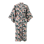 Pink Dahlia Warm Cotton Kimono