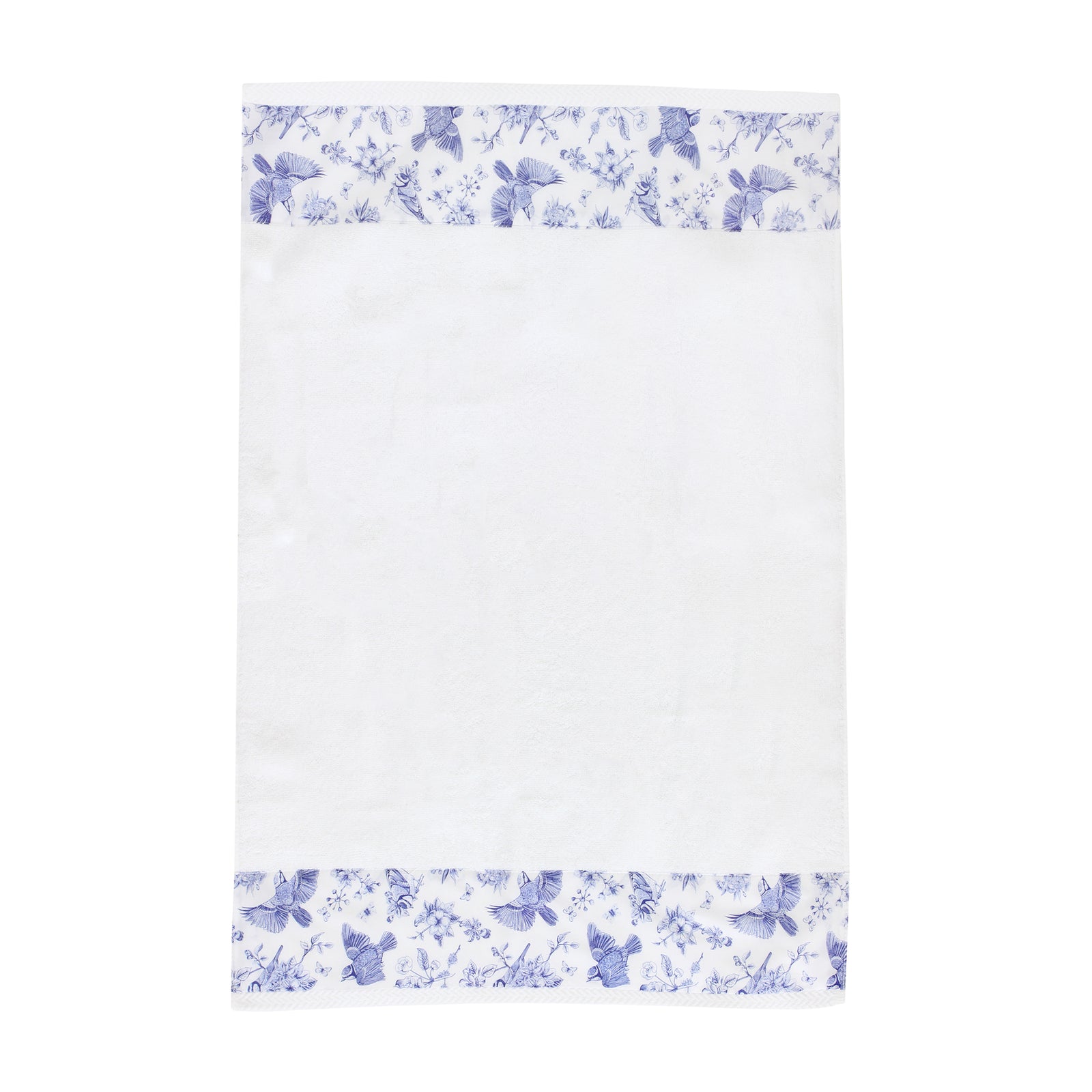 Blue Robins Face Towel