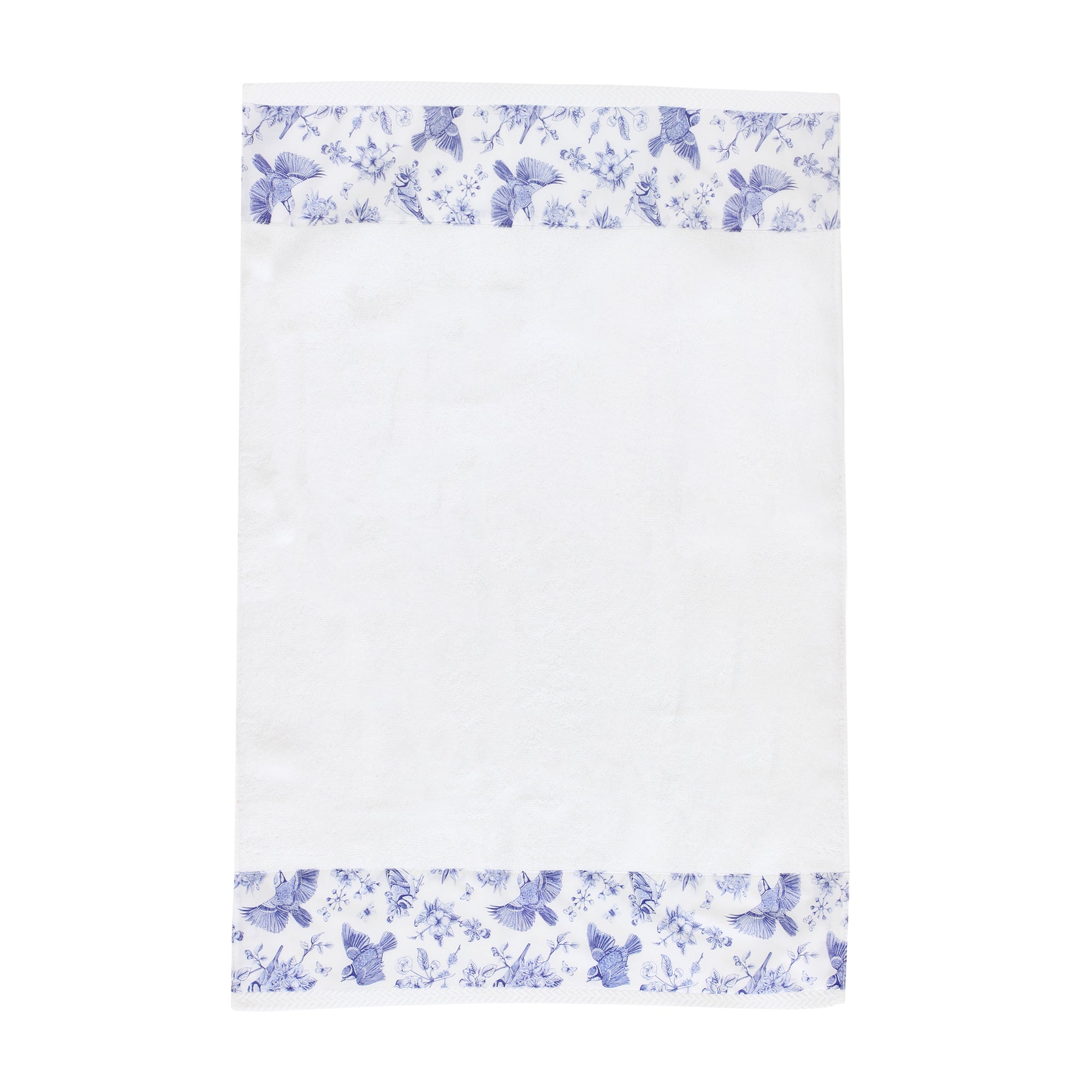 Blue Robins Face Towel