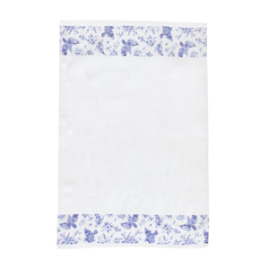 Blue Robins Face Towel