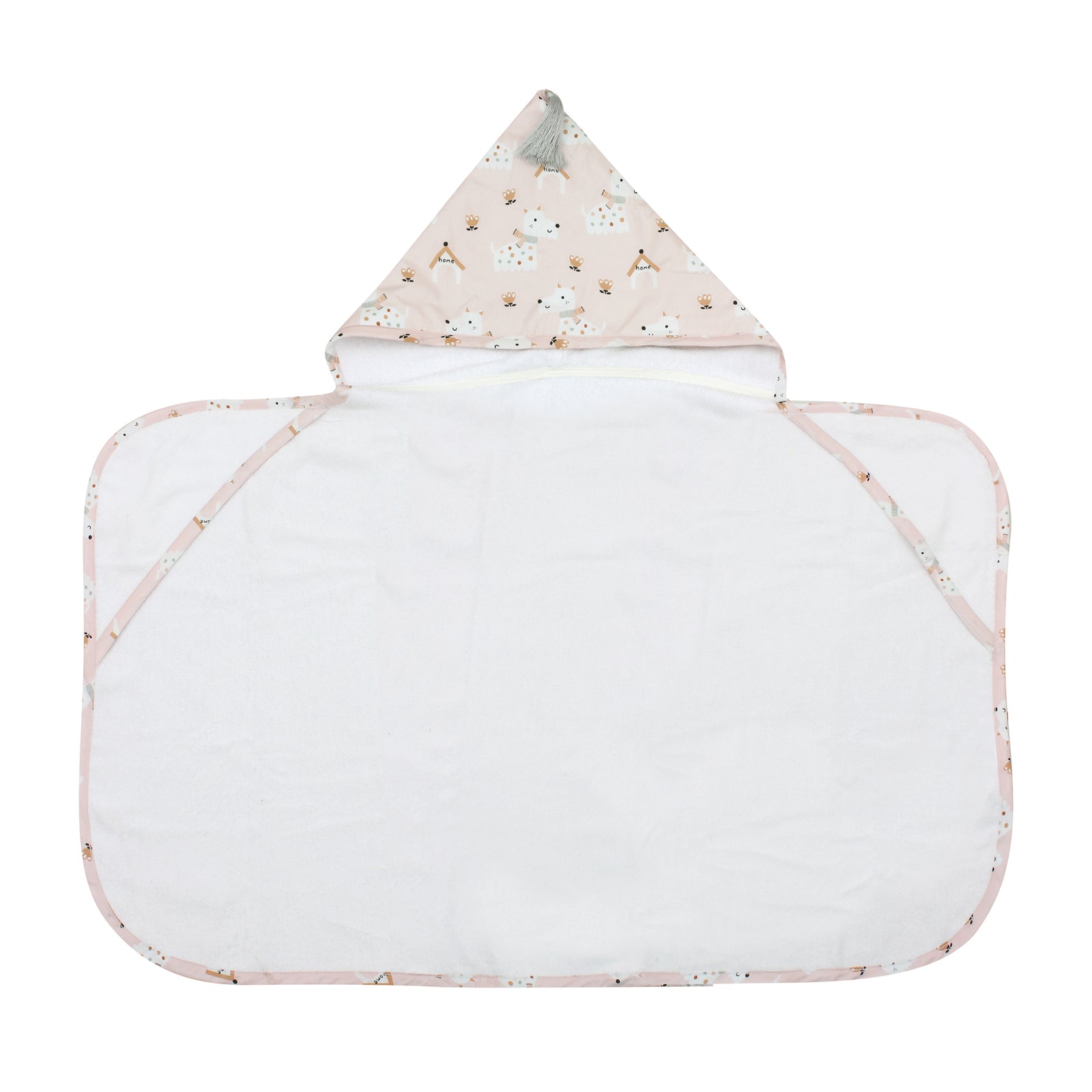 Spotty Dog Hooded Kids Towel (3-5Y)