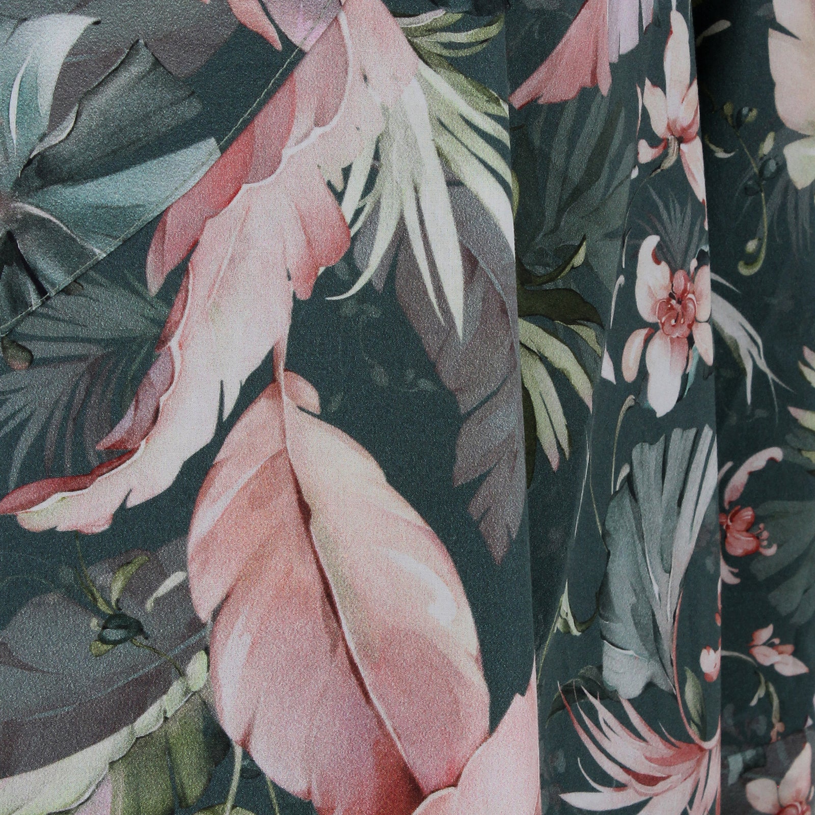 Pink Leaves Kaftan