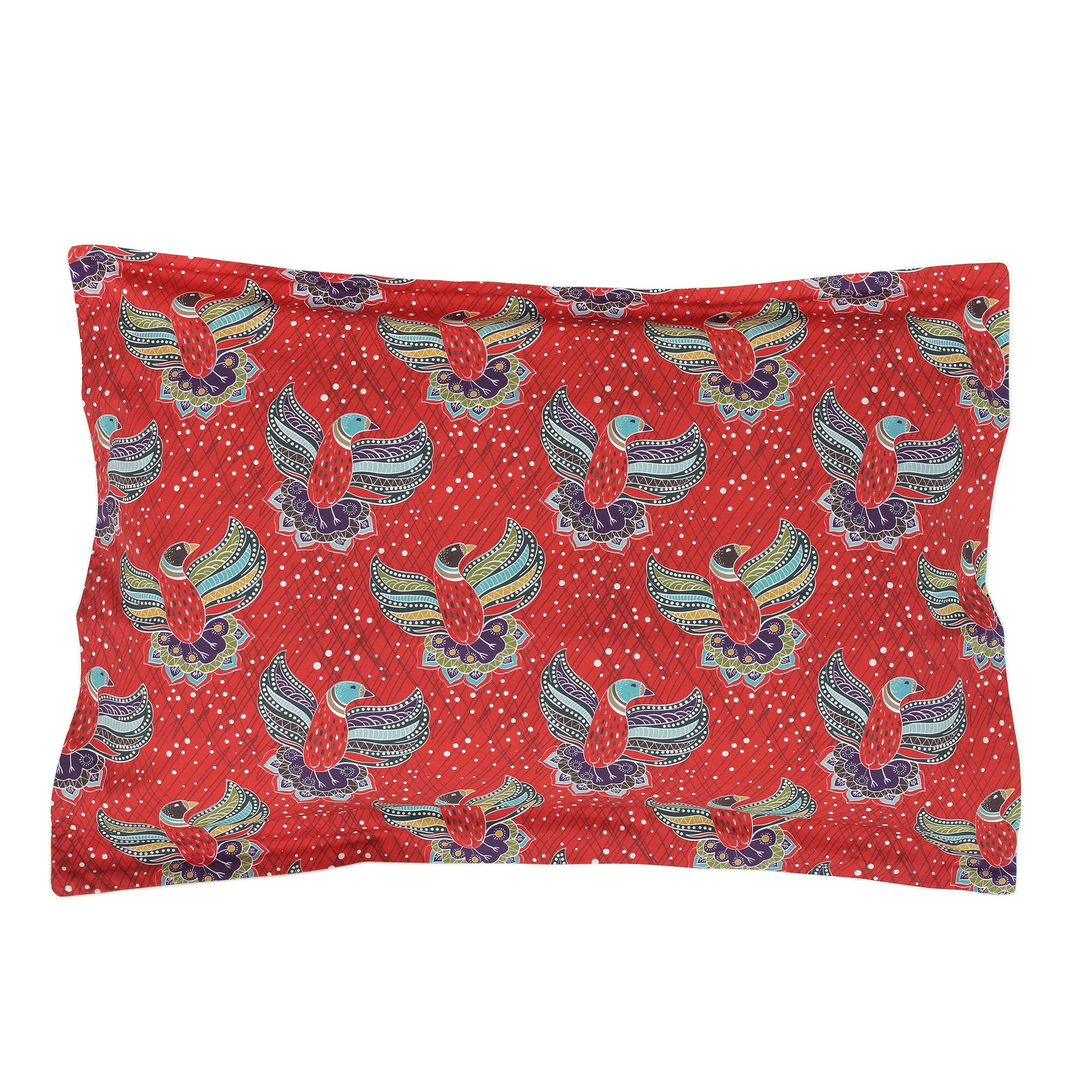 Red Sparrow-Pillowcase Set of 2 (350 TC)
