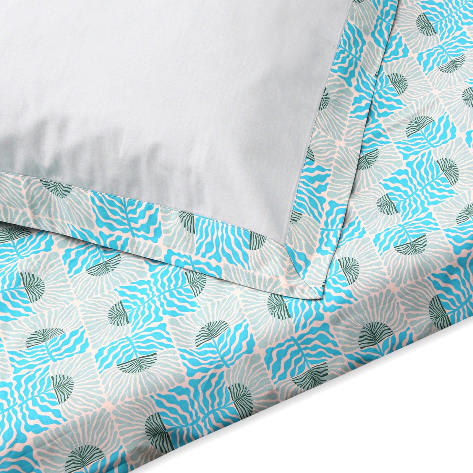 Groovy Blue Duvet + Pillowcases