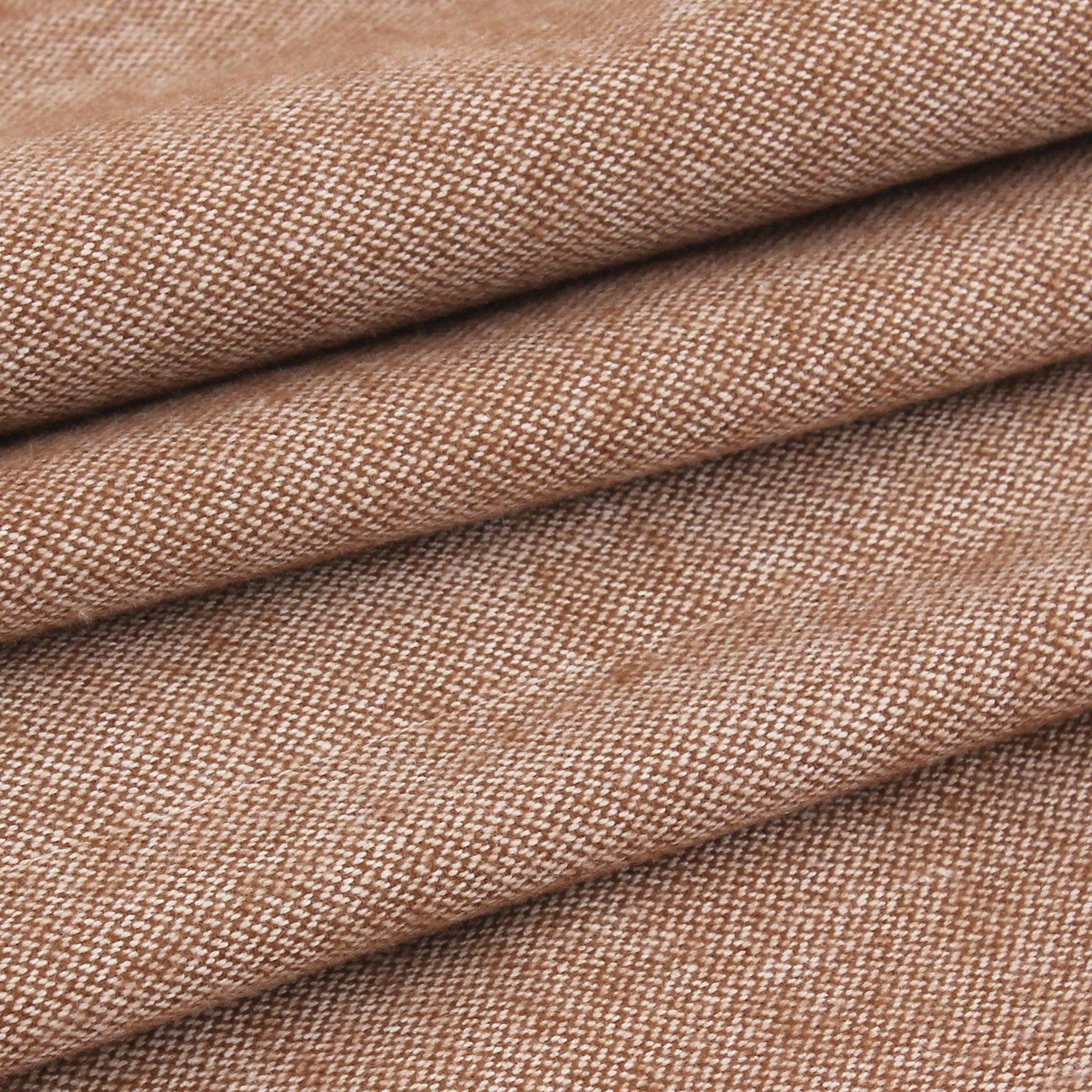 Camel/Off-White Piping Robe