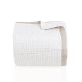 Off-White Cotton Frame Muslin Bedspread