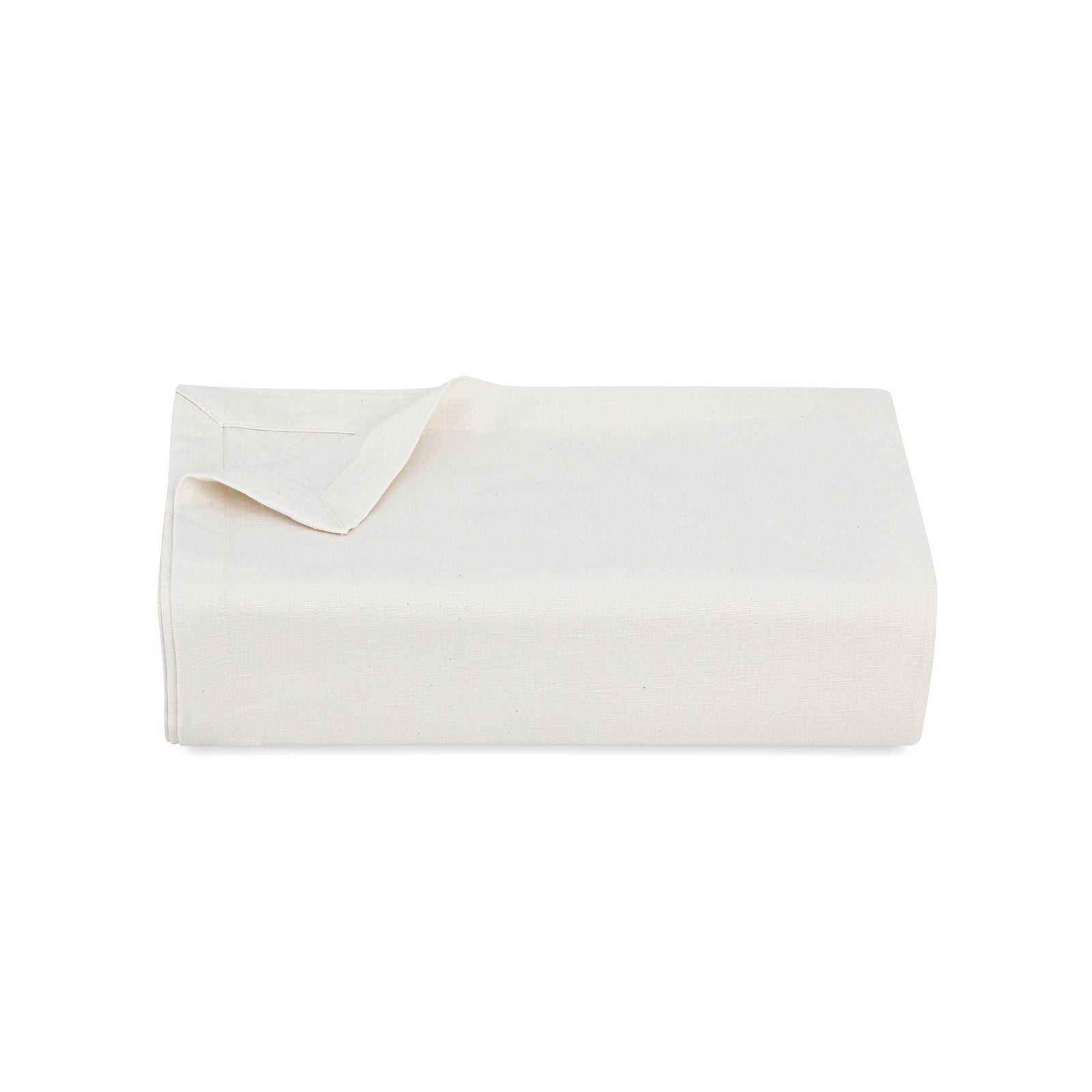 Off-White Linen Tablecloth